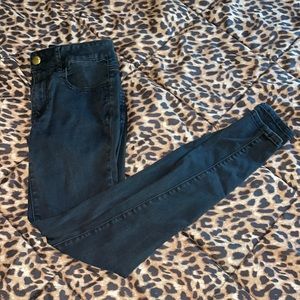 American Eagle outfitters super super stretch AEO STATEEN X black jegging